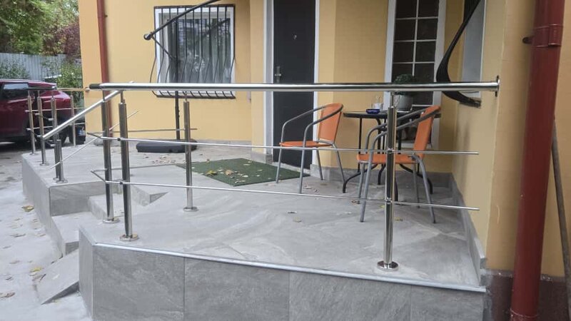 Balustrade inox cu sau fara sticla