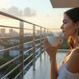 Balustrade inox cu sau fara sticla